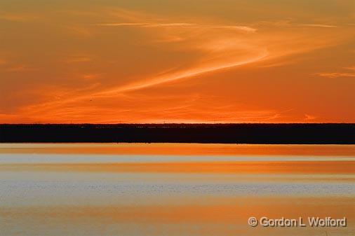 Powderhorn Lake Sunset_36901.jpg - Photographed along the Gulf coast near Port Lavaca, Texas, USA.